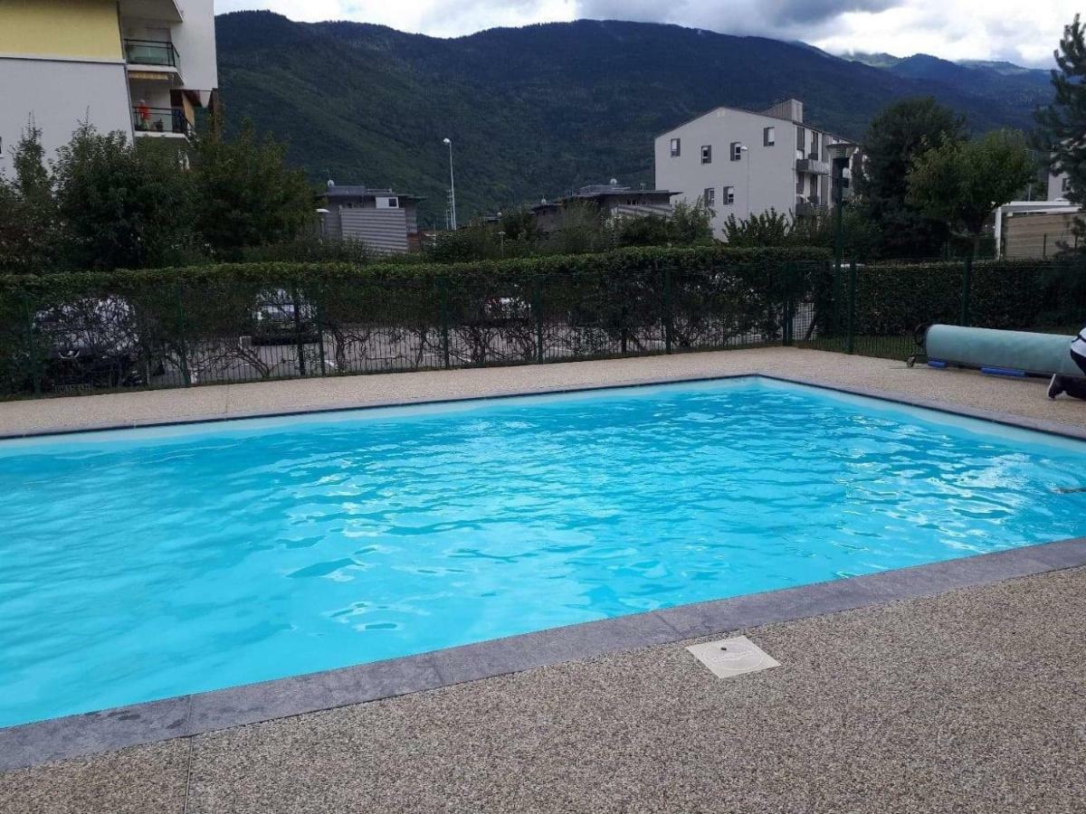 L Edelweiss Et Sa Piscine Leilighet Albertville Eksteriør bilde